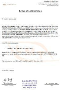 Letter of Authorization