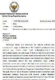 BAPETEN Radiation Permit
